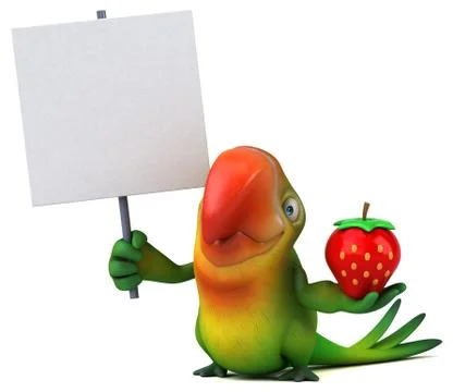 Fun parrot イラスト素材