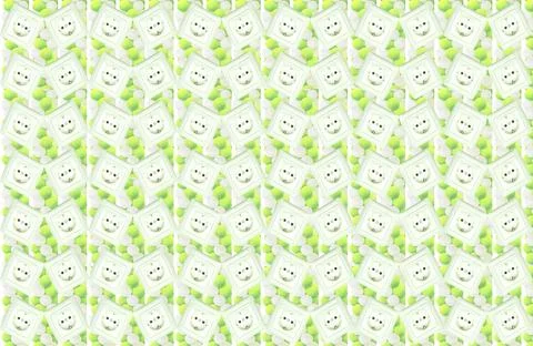 Fun pattern of electrical plug socket for connecting devices Stock Illustration