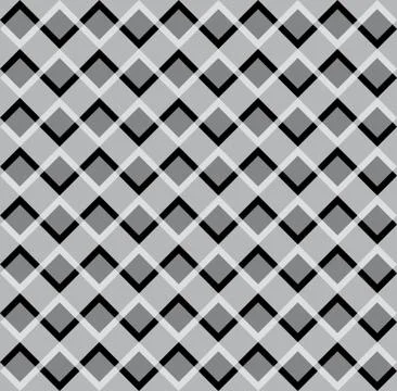 Fun pattern with grey and black zig zag shapes Stock Illustration
