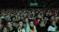 Fun People Watching a Football Match of Germany Soccer Team Seriously Focus Fans HD Footage