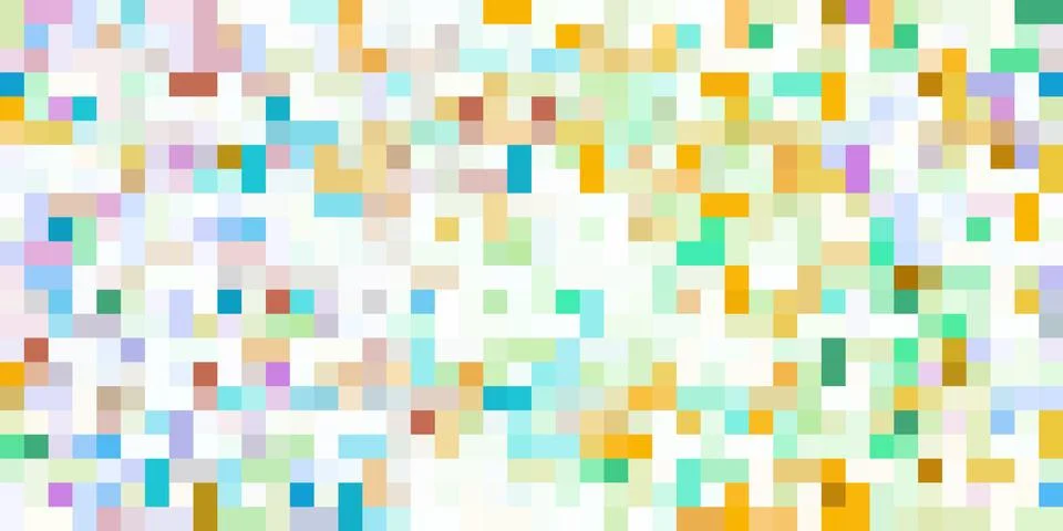 Fun Pixel Background Stock Illustration