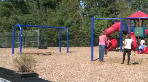 Fun playground (1 of 1) Stock Footage 12681001