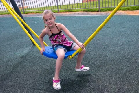 Fun at the playground Stock Photos