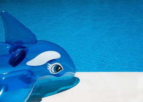 Fun pool side background Stock Photos