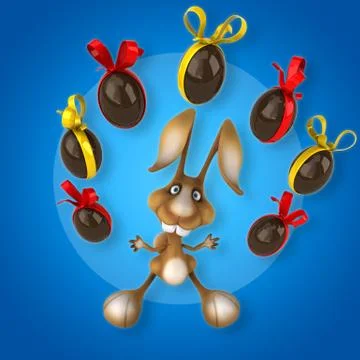 Fun rabbit イラスト素材