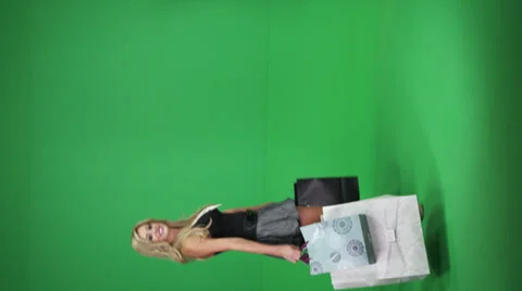 Fun shopping Stock-Footage 38627271