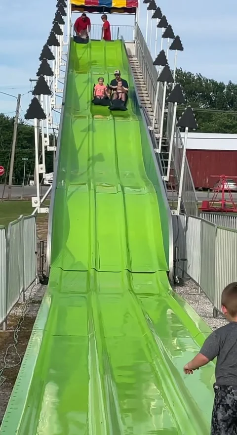 Fun Slide Knockout, usa - 23 Jun 2022 Stock Footage 246702127