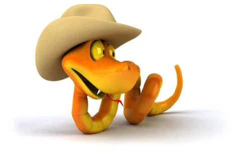 Fun snake 스톡 일러스트