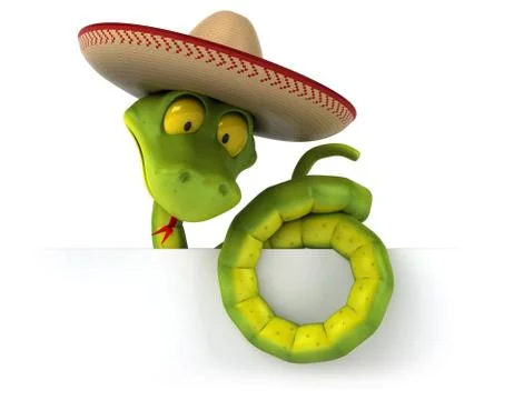 Fun snake 스톡 일러스트