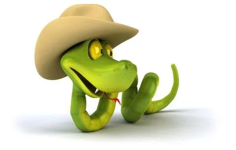 Fun snake 스톡 일러스트