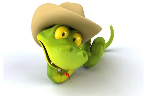 Fun snake Illustrazione stock gratuita