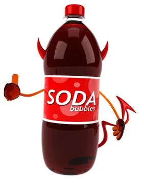 Fun soda Stock Illustration