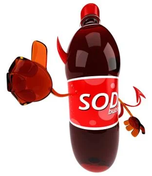 Fun soda Illustrazione stock