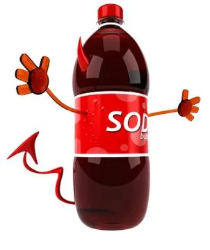 Fun soda Stock Illustration