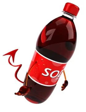 Fun soda Stock Illustration