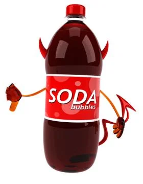 Fun soda Stock Illustration