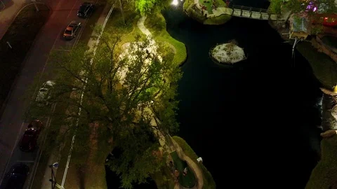 Fun Spot Mini Golf Island Stock Footage 102386721