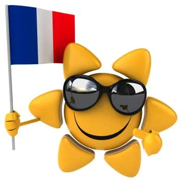 Fun sun Illustrazione stock