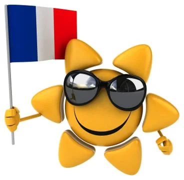 Fun sun Stock Illustration