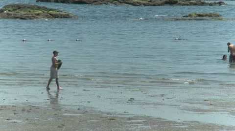 Fun sunny beach (5 of 6) Stock Footage 19685734