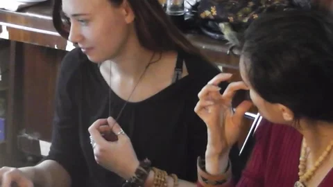 Fun tea party Stock-Footage 145802131