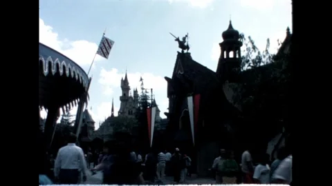 Fun in a theme park Stock Footage 276289715