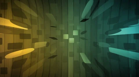 Fun Tiles Amber Blue Stock Footage 26115217