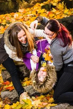 Fun together Stock Photos