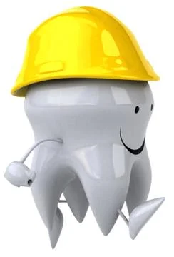 Fun tooth Illustrazione stock