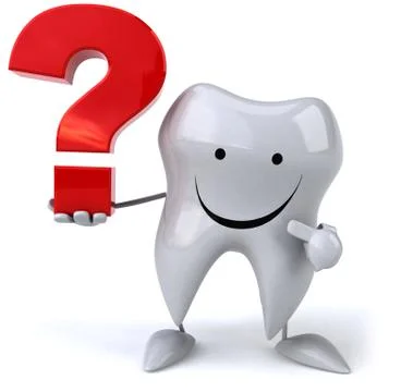 Fun tooth Illustrazione stock