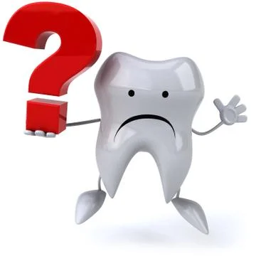Fun tooth Illustrazione stock