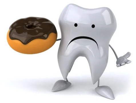 Fun tooth Illustrazione stock
