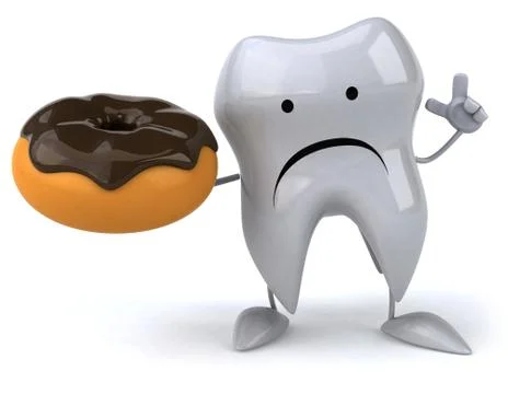 Fun tooth Illustrazione stock