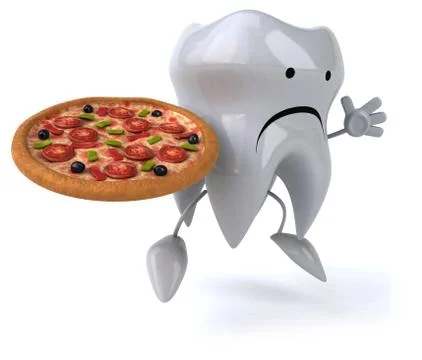 Fun tooth Illustrazione stock