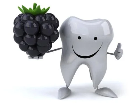 Fun tooth Illustrazione stock