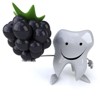 Fun tooth Illustrazione stock