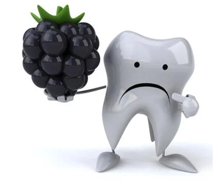 Fun tooth Illustrazione stock