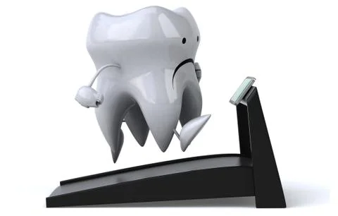 Fun tooth Illustrazione stock