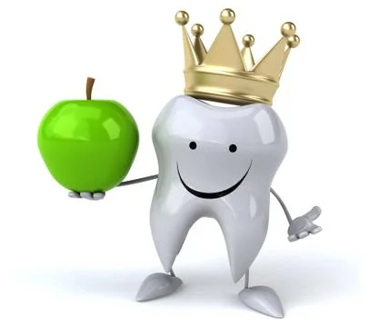 Fun tooth Illustrazione stock