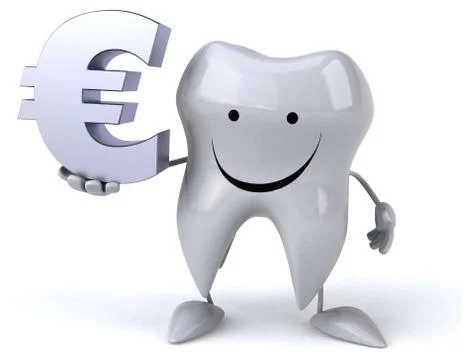 Fun tooth Illustrazione stock