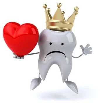 Fun tooth Illustrazione stock