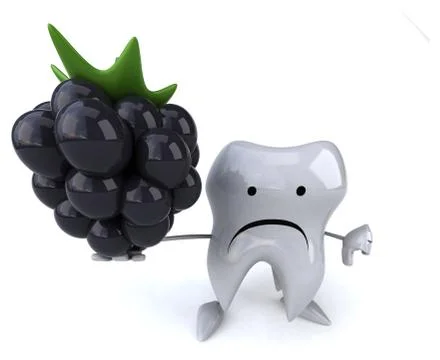 Fun tooth Illustrazione stock