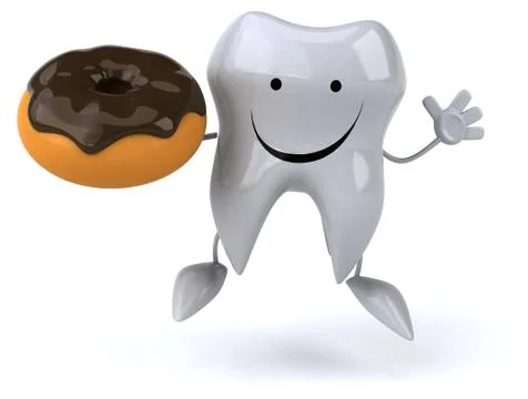 Fun tooth Illustrazione stock
