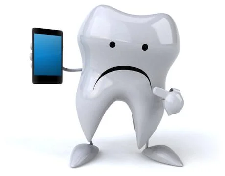 Fun tooth Illustrazione stock
