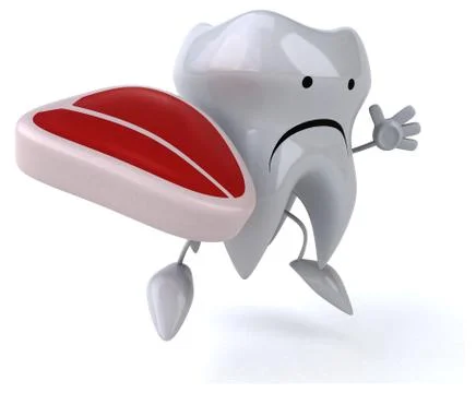 Fun tooth Illustrazione stock