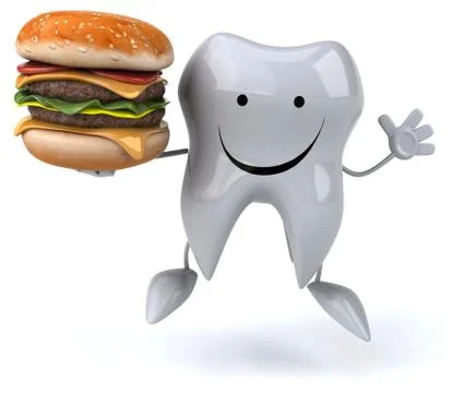 Fun tooth Illustrazione stock