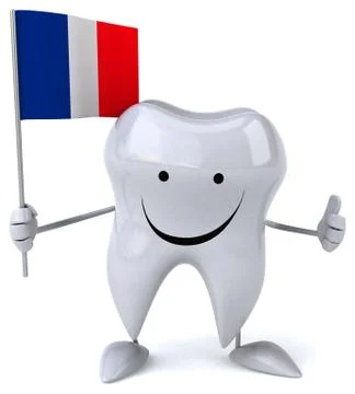 Fun tooth Illustrazione stock