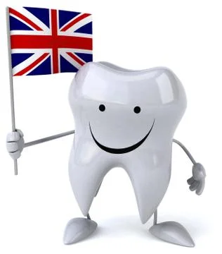 Fun tooth Illustrazione stock