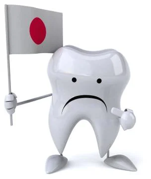 Fun tooth Illustrazione stock