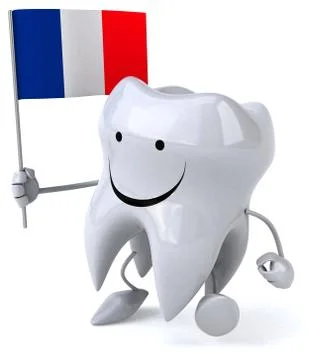 Fun tooth Illustrazione stock
